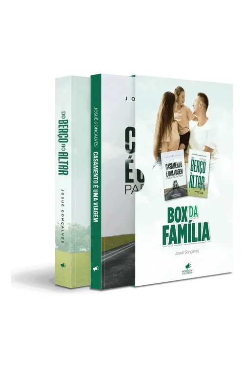 BOX DA FAMÍLIA: Do berço ao altar + Casamento é uma viagem para toda vida